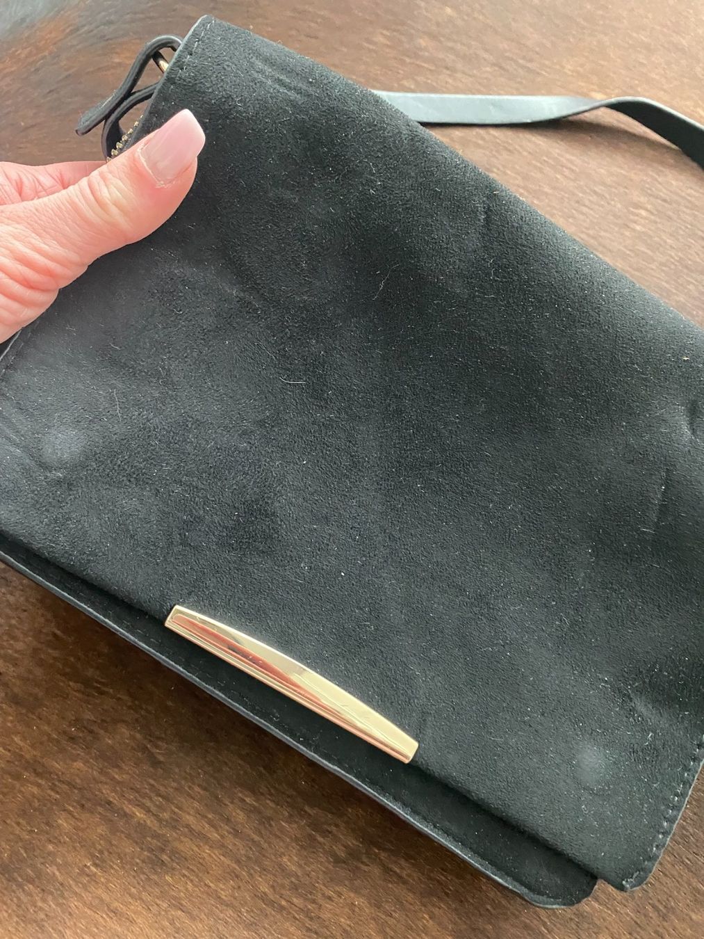 Borse da donna: Schwarze Umhängetasche – Nuovo e nell'imballaggio originale da Füllinsdorf venduto da Sunnebliemli7 2