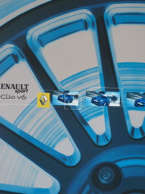 Renault Documenti: Prospekt Renault Clio V6 2003 – Usato da Hausen AG venduto da deliec