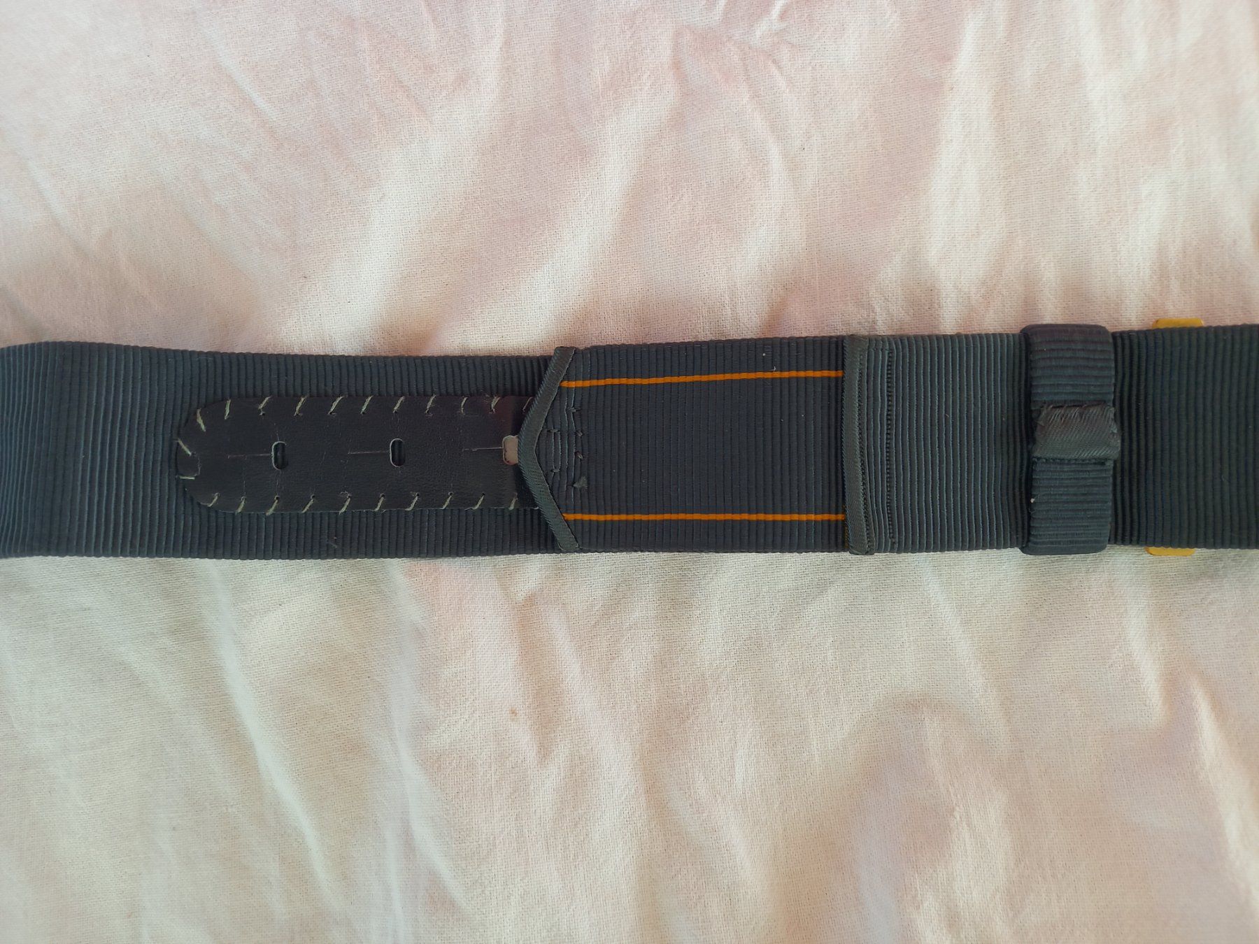 Schweizer Armee Cinture: Ceinture ancienne militaire réglable – Usato da Rossens FR venduto da Souris1 7