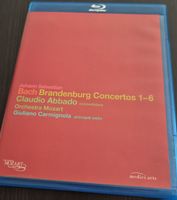 Blu-ray Bach Brandenburg Concertos 1-6 Abbado Mozart