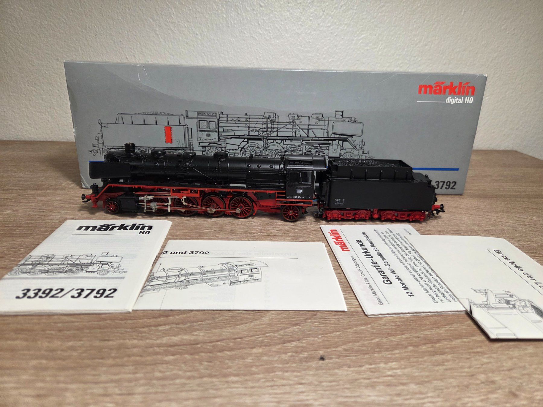 Märklin Modellini di ferrovie: Märklin 3792 Dampflok BR 41 DB Digital H0 – Usato da St-Aubin-Sauges venduto da Lo_Go 6