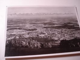 PK Hotel Weissenstein, Blick in die Schweiz, um 1950, ungela