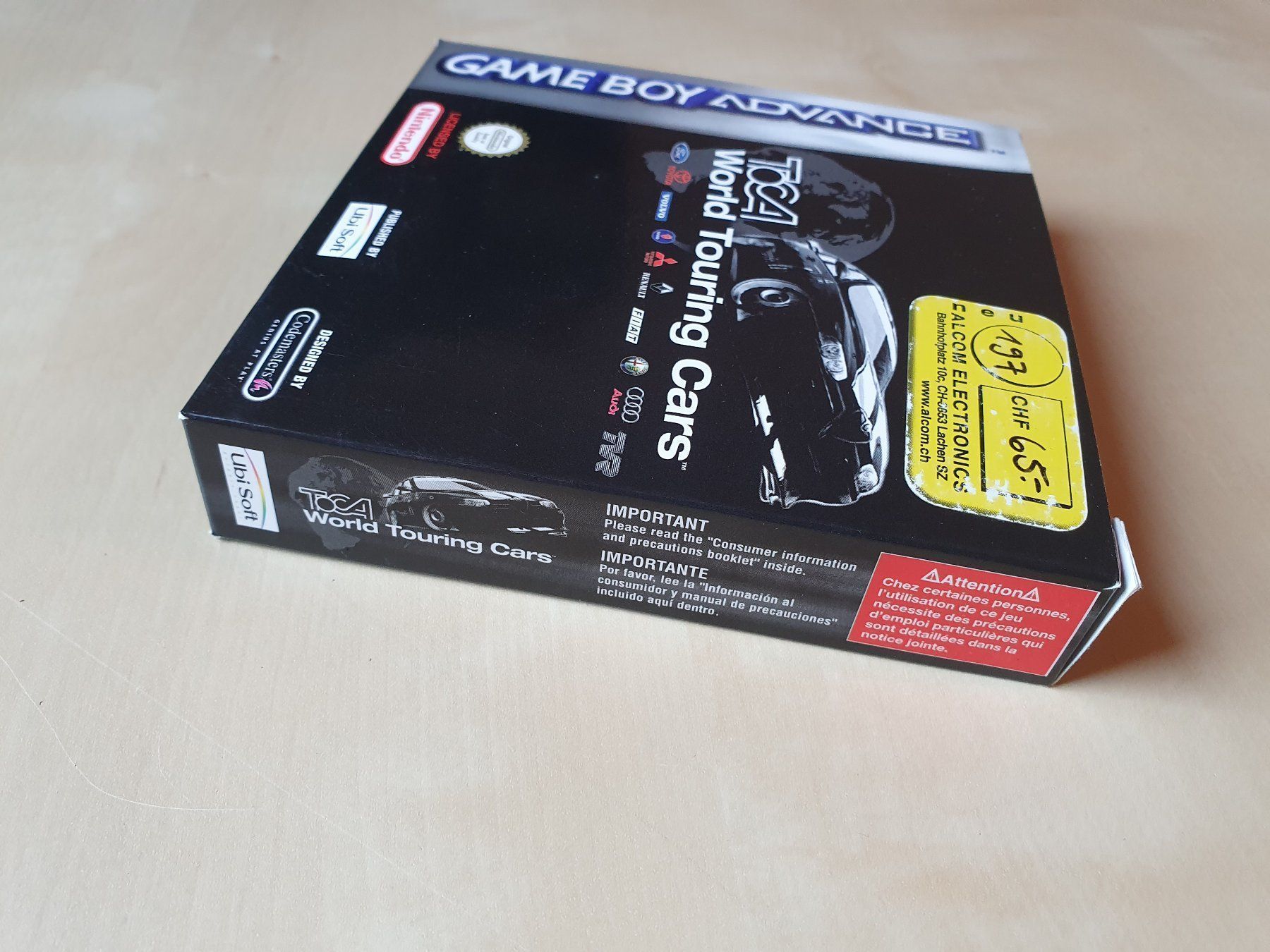 Nintendo Giochi: TOCA Touring Cars – Usato da Stansstad venduto da collectorsshop 4