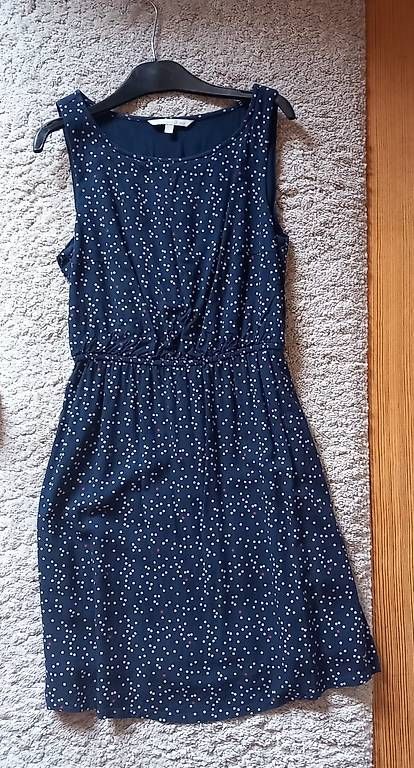 Vestiti: Robe bleu marine à pois – Usato da Fribourg venduto da sop_pfq8
