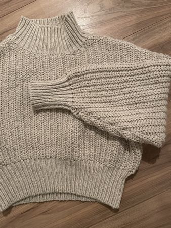 H&M Strickpullover beige Groesse M