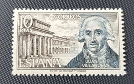 Spanien 1973 alte briefmarke