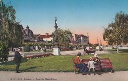 AK Genève gel. 10.3.1927