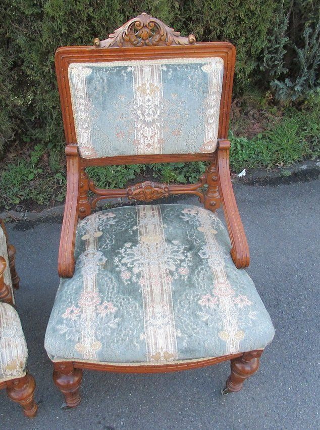 Divani: K.u.K. Polstergarnitur Sessel Couch antik – Usato da Flums venduto da Flumsantik 3