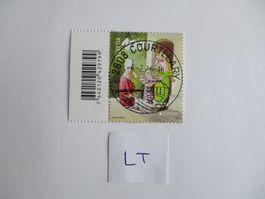 Voll Letzttagsstempel der Poststelle 2608 Courtelary
