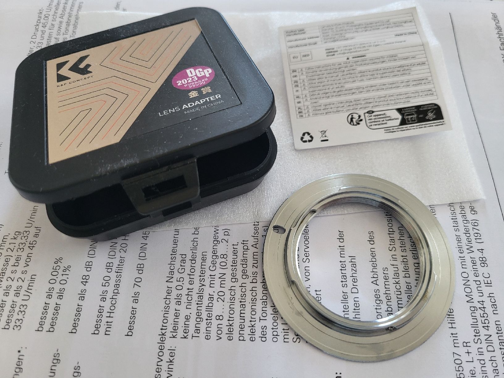 Foto-Adapter: Objektivadapter NEU M42-Objektive an Sony Alpha A – Neu und originalverpackt aus Döttingen von mar_22ws 9
