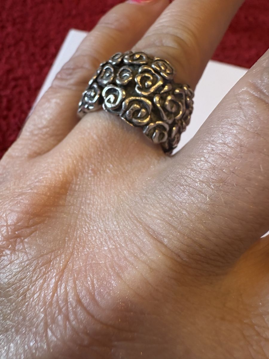 Anelli: 925 19g Silber Ring  – Usato da Murten venduto da Tzaugg 3