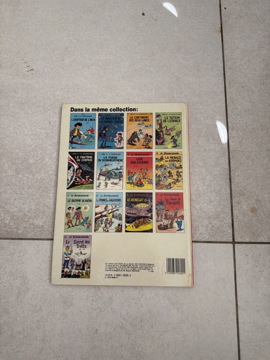 Fumetti: Comic Book Le Scrameustache 7 Les Galaxiens – Usato da Martigny venduto da Jacoosh1234 1