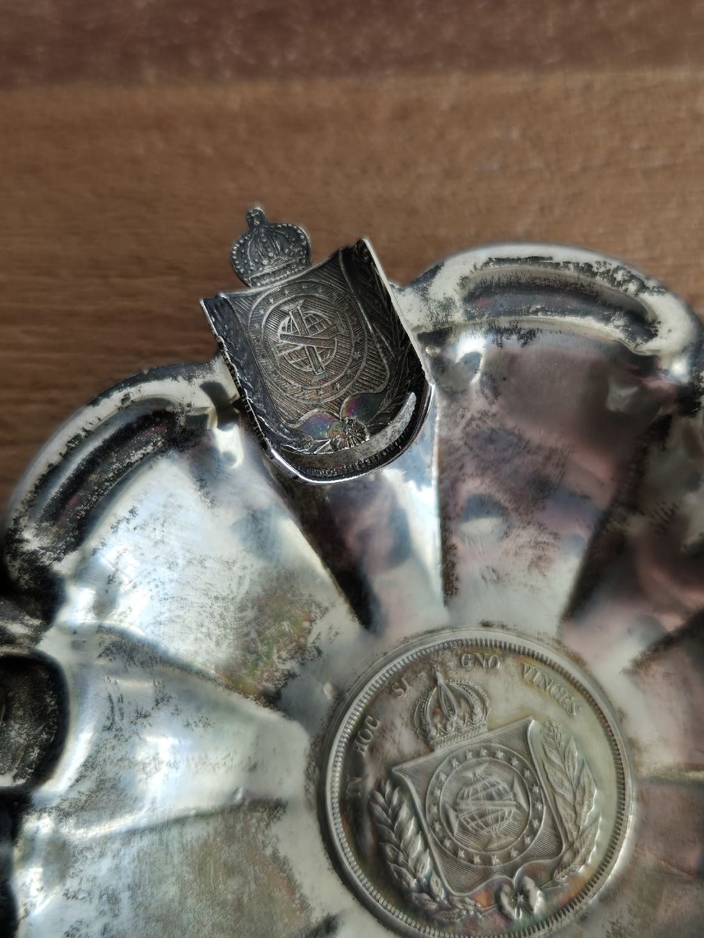 Portacenere: Antiker Silber Aschenbecher – Usato da Zürich venduto da Dalema13 4