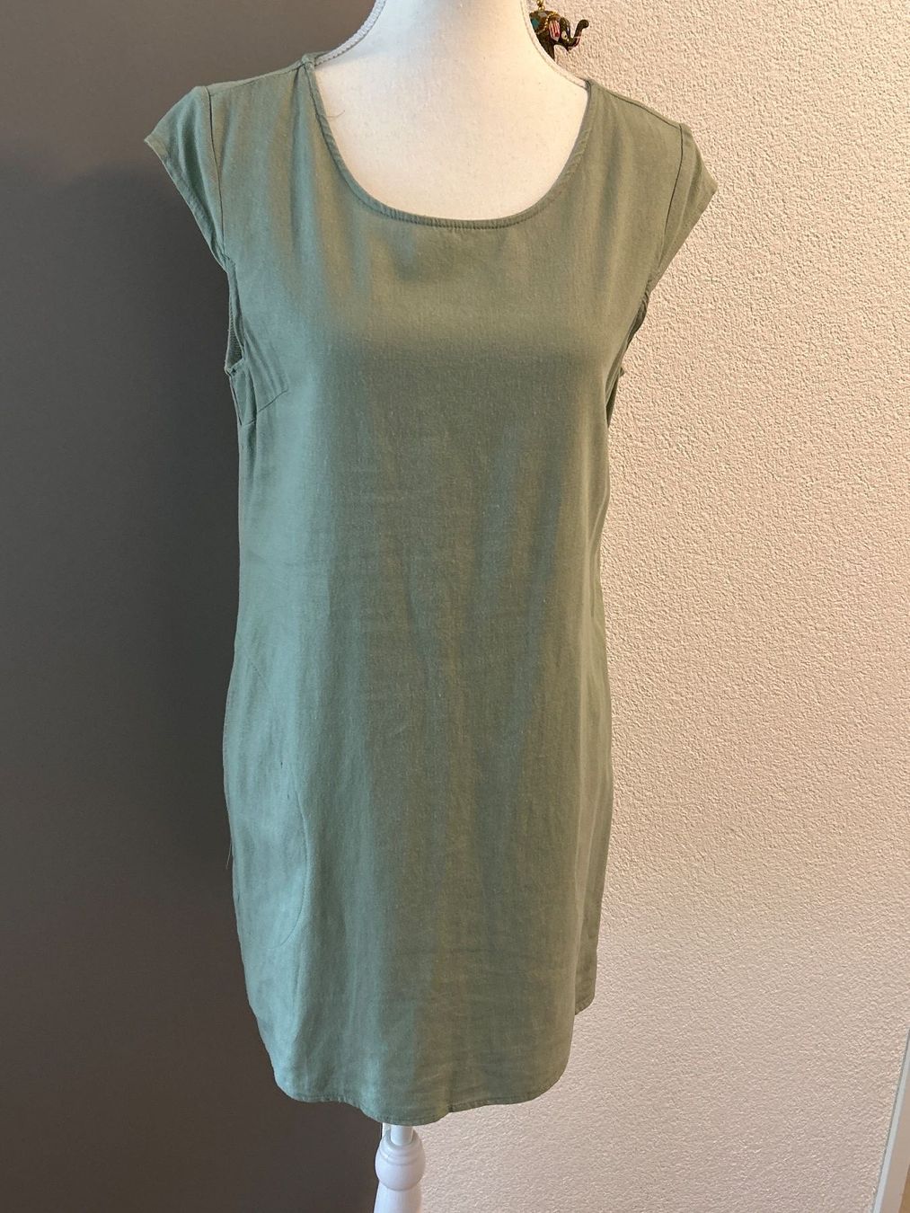 Vestiti: Leichtes Sommerkleid oliv – Usato da Brunnen venduto da Nala2929 1
