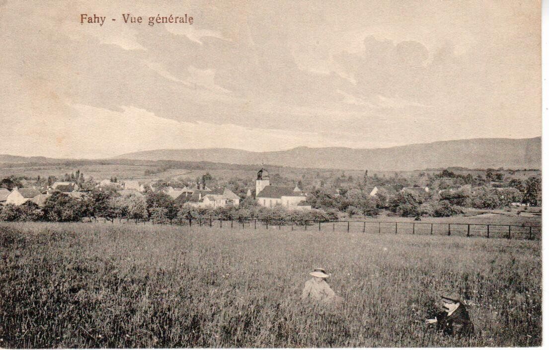 Cartes postales: Fahy  1919 – D'occasion à Wolhusen par Curver9