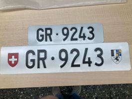 4 stellige GR Autonummer