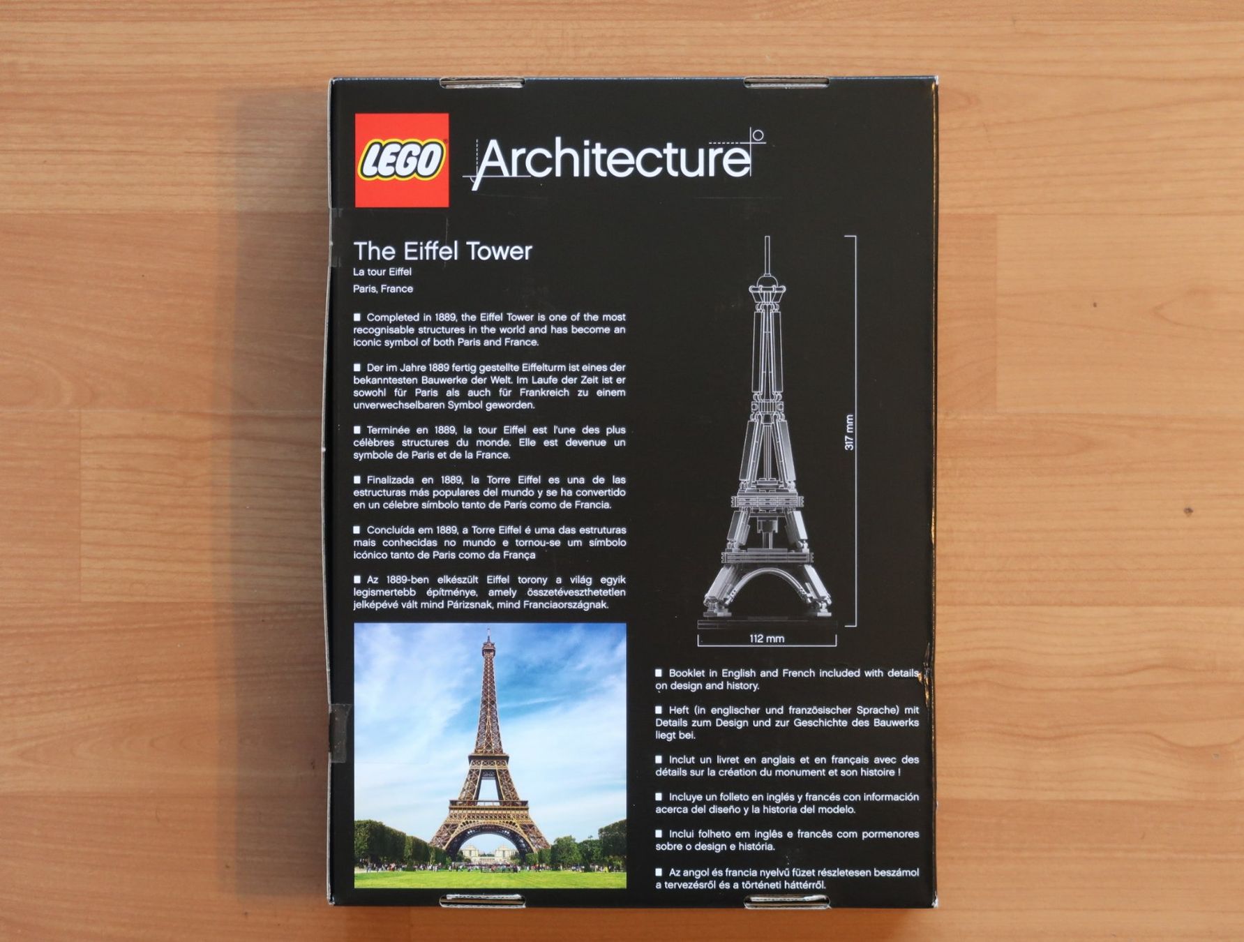 Lego Spielzeuge: Lego Architecture 21019 The Eiffel Tower Eiffelturm – Neu und originalverpackt aus Oberwil b. Büren von  1