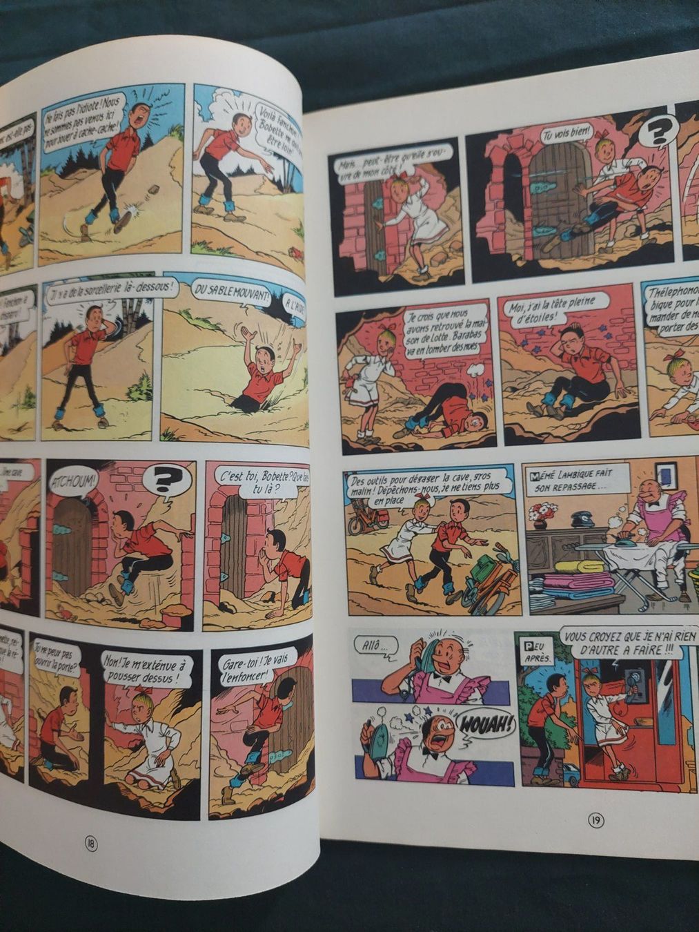 Fumetti: Bob et Bobette T.156 Ce Cher Barabas Ed.1982 BE+ – Usato da Genève venduto da Blu_BD 3