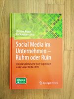 Buch - Social Media im Unternehmen, Ruhm oder Ruin - NEU