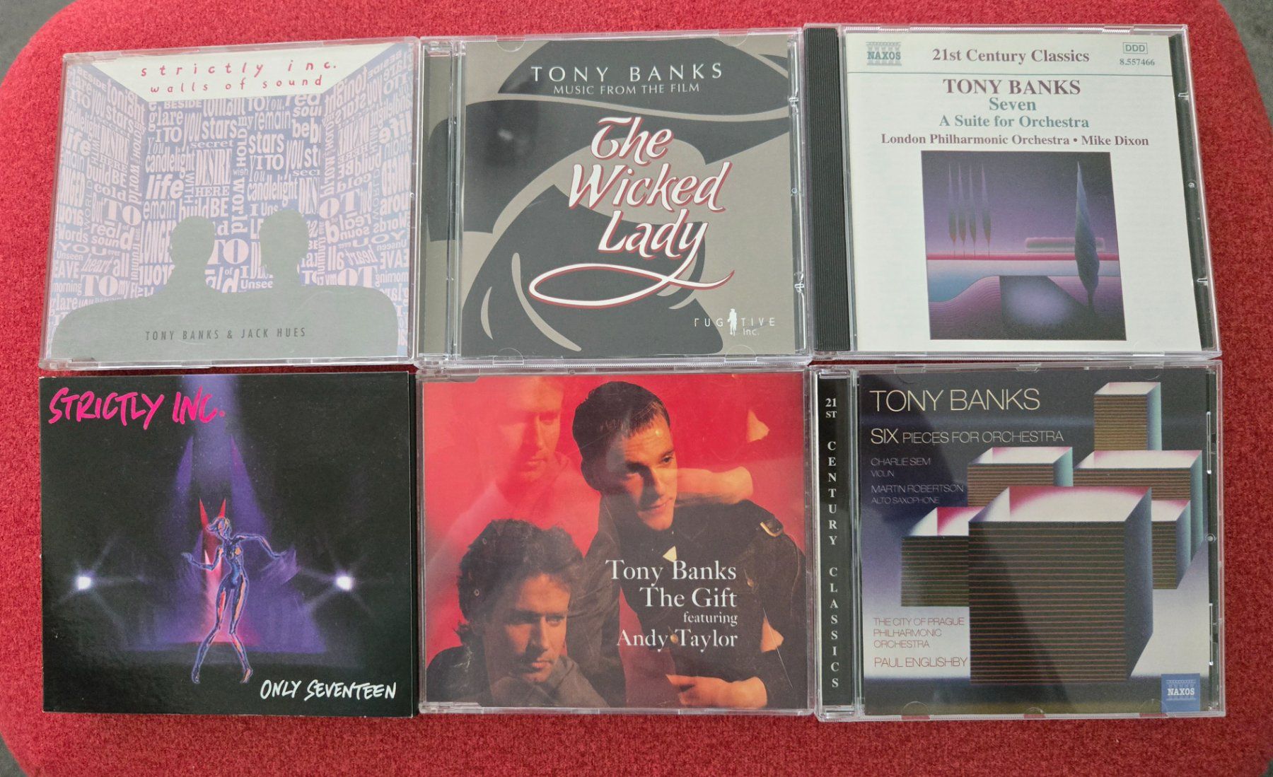 CDs: Tony Banks (Genesis) CD-Sammlung – Gebraucht aus Buchs AG von fischbach99