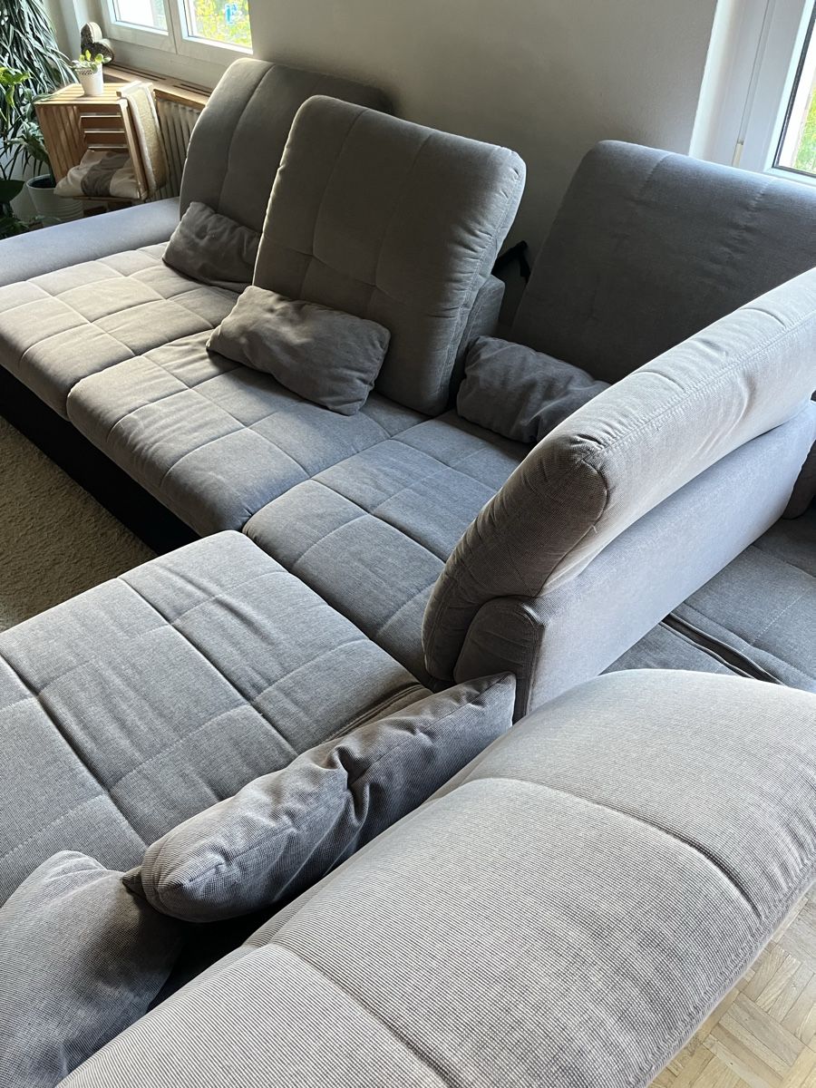 Sofas: Ecksofa grau mit Schlaffunktion gebraucht – D'occasion à Männedorf par Dorrii85 3