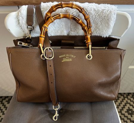 Gucci sac à bandoulière Bamboo Shopper médium