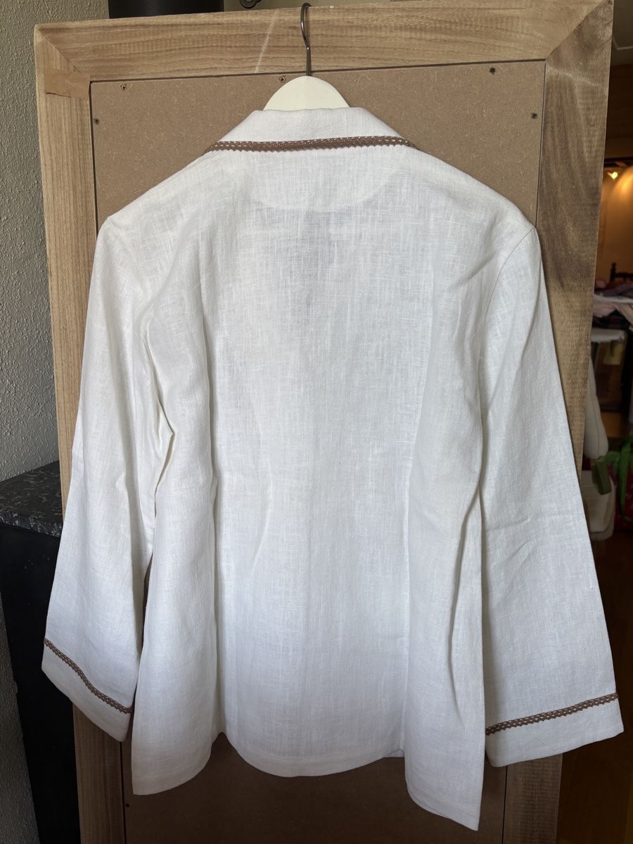 Giacche: Veste en lin vintage  – Usato da St-Saphorin-Lavaux venduto da selb94 2