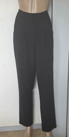 Schwarze Stoffhose XS von Just Female, elegante Sommerhose 