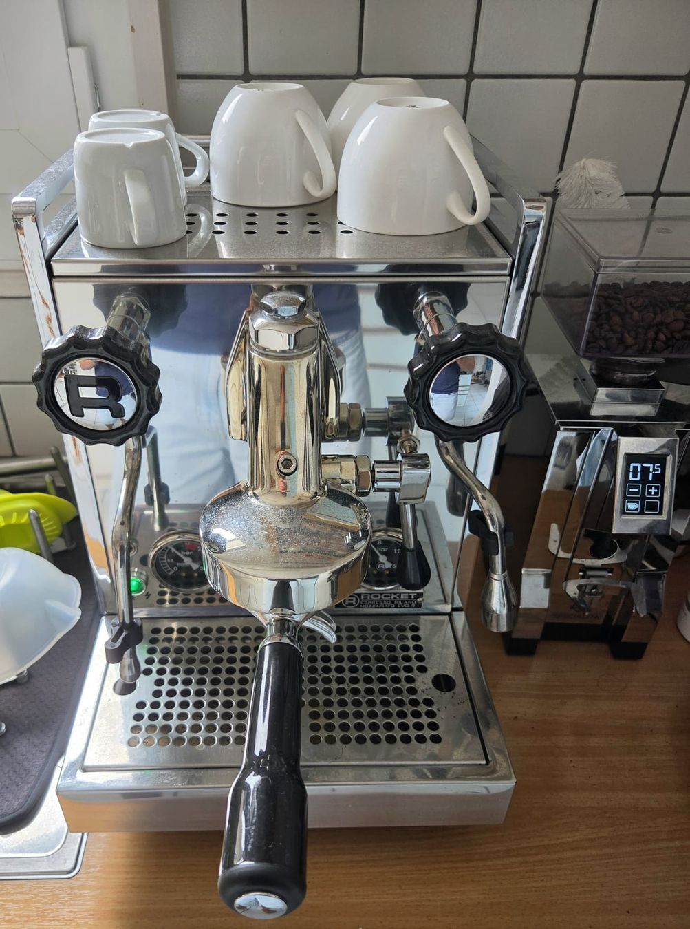 Rocket Macchine per caffè & Macchine per espresso: Rocket Espressomaschine ink. Kaffemühle – Usato da Walzenhausen venduto da dom1995wy 1