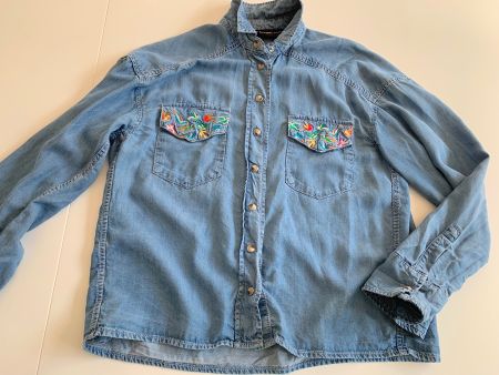 THE KOOPLES Denim Hemd/Bluse XS Oversize