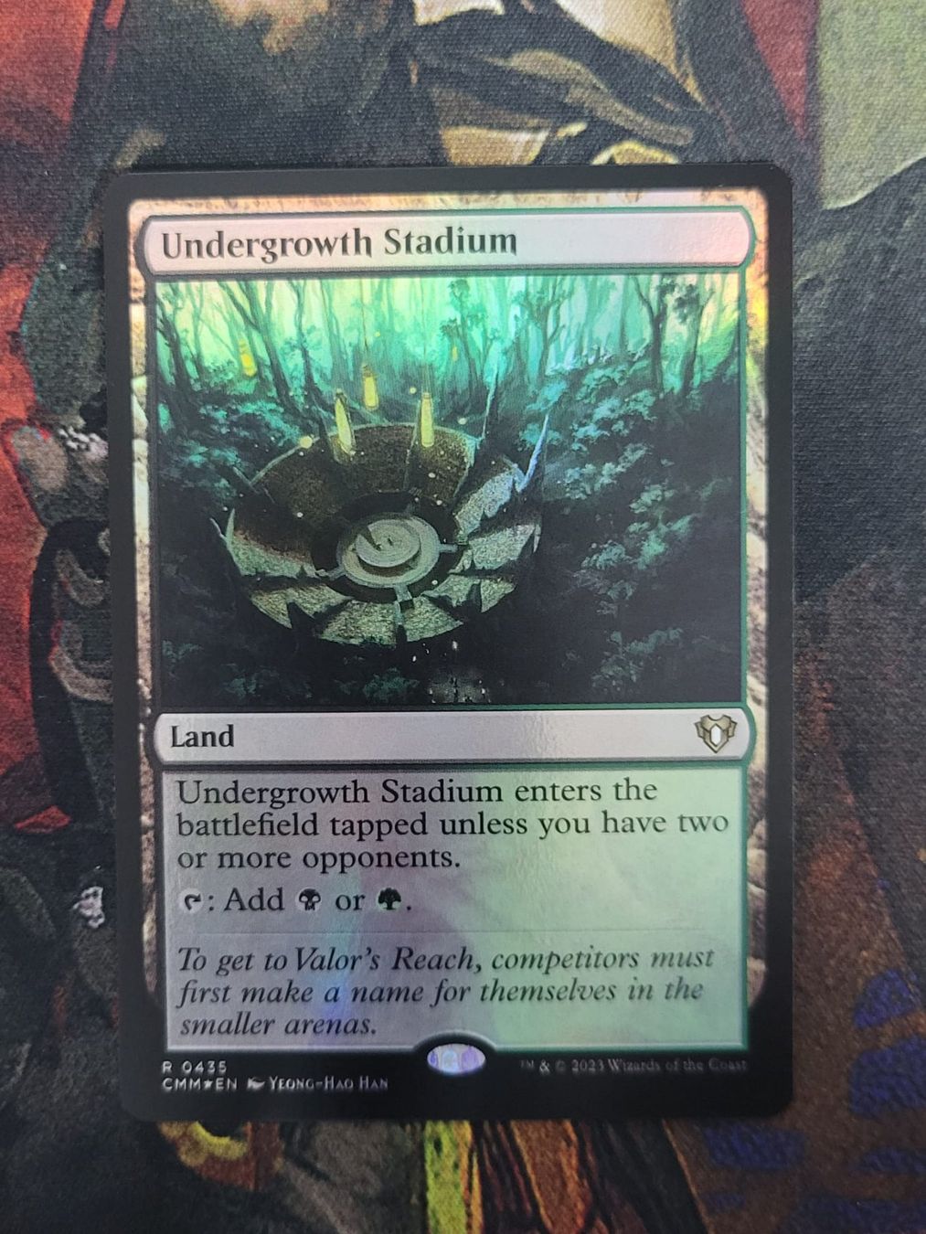 Magic The Gathering Carte collezionabili: Commander Masters - Undergrowth Stadium FOIL – Nuovo (secondo la descrizione) da Wilen b. Wollerau venduto da GarruksShop