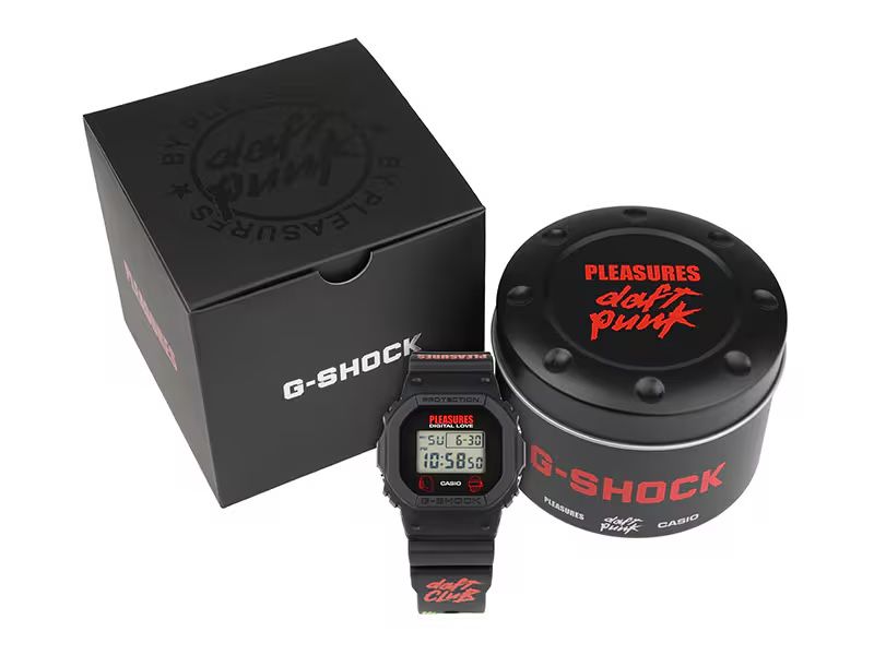 Casio Orologi: PLEASURES x Casio G-Shock Daft Punk – Nuovo e nell'imballaggio originale da Binz venduto da HarajukuShinigami