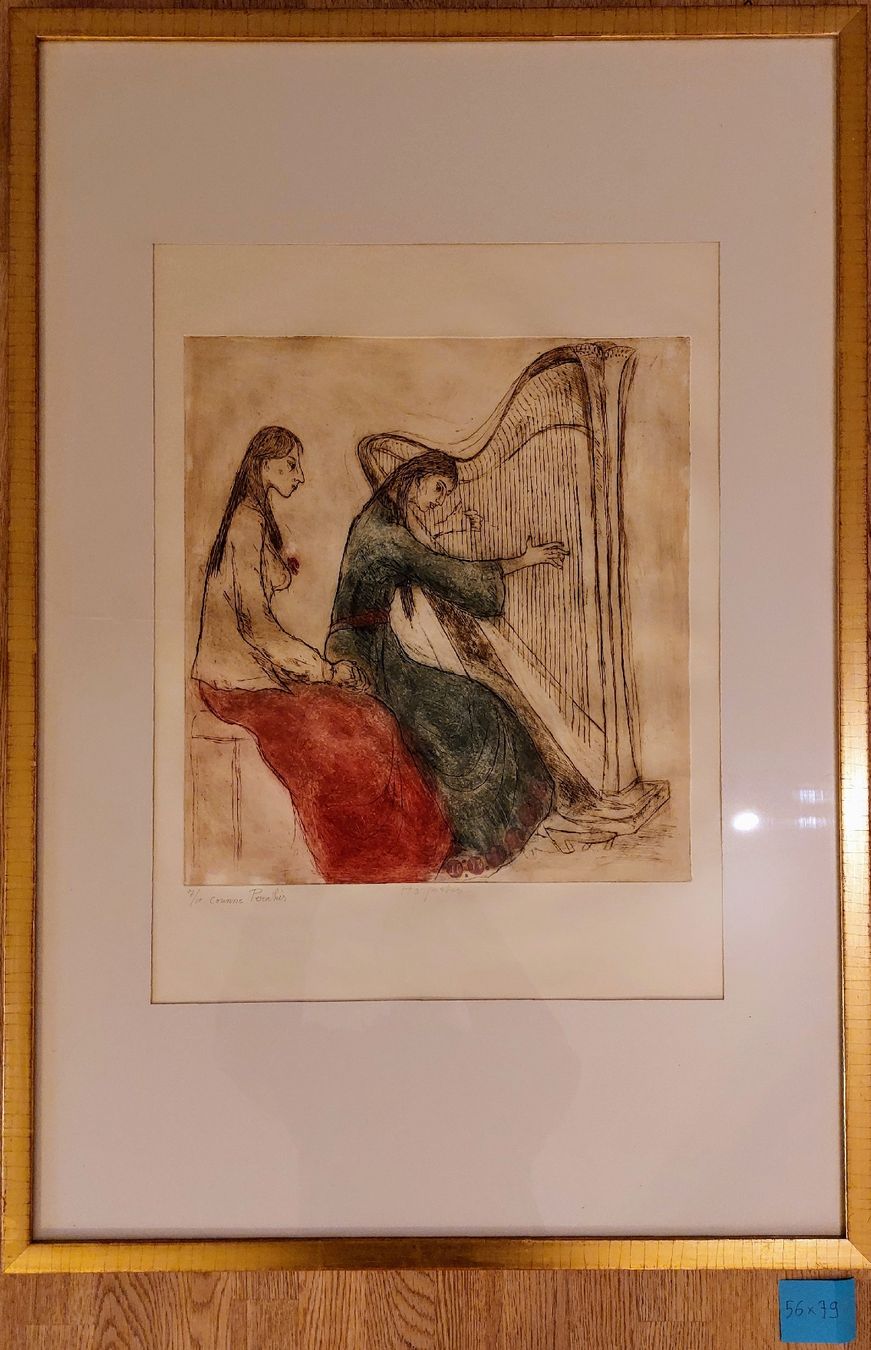 Incisioni: gravure eau forte de Corinne Perakis – Usato da Villeneuve FR venduto da Train_Vinch6