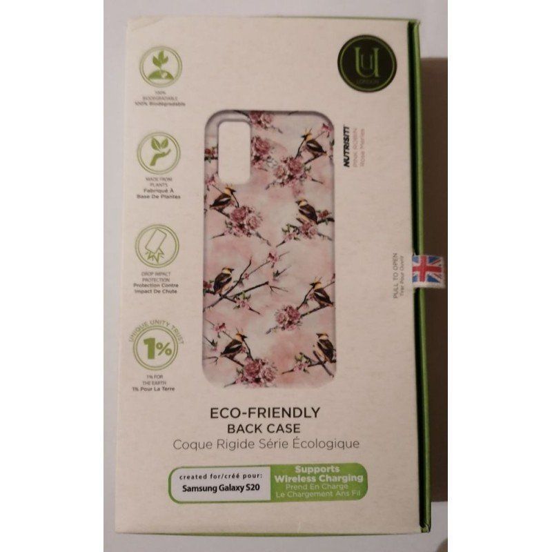 Cover & Protezioni schermo: Uunique Eco Leder Case Blumenmuster Samsung Galaxy S20 – Nuovo (secondo la descrizione) da Bassersdorf venduto da maga1g