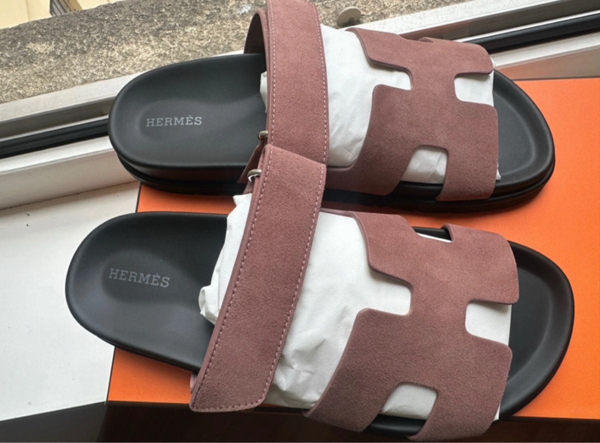 Hermès Scarpe da donna: Hermes Chypre rose antique 39 – Nuovo e nell'imballaggio originale da Kilchberg ZH venduto da cruella 1
