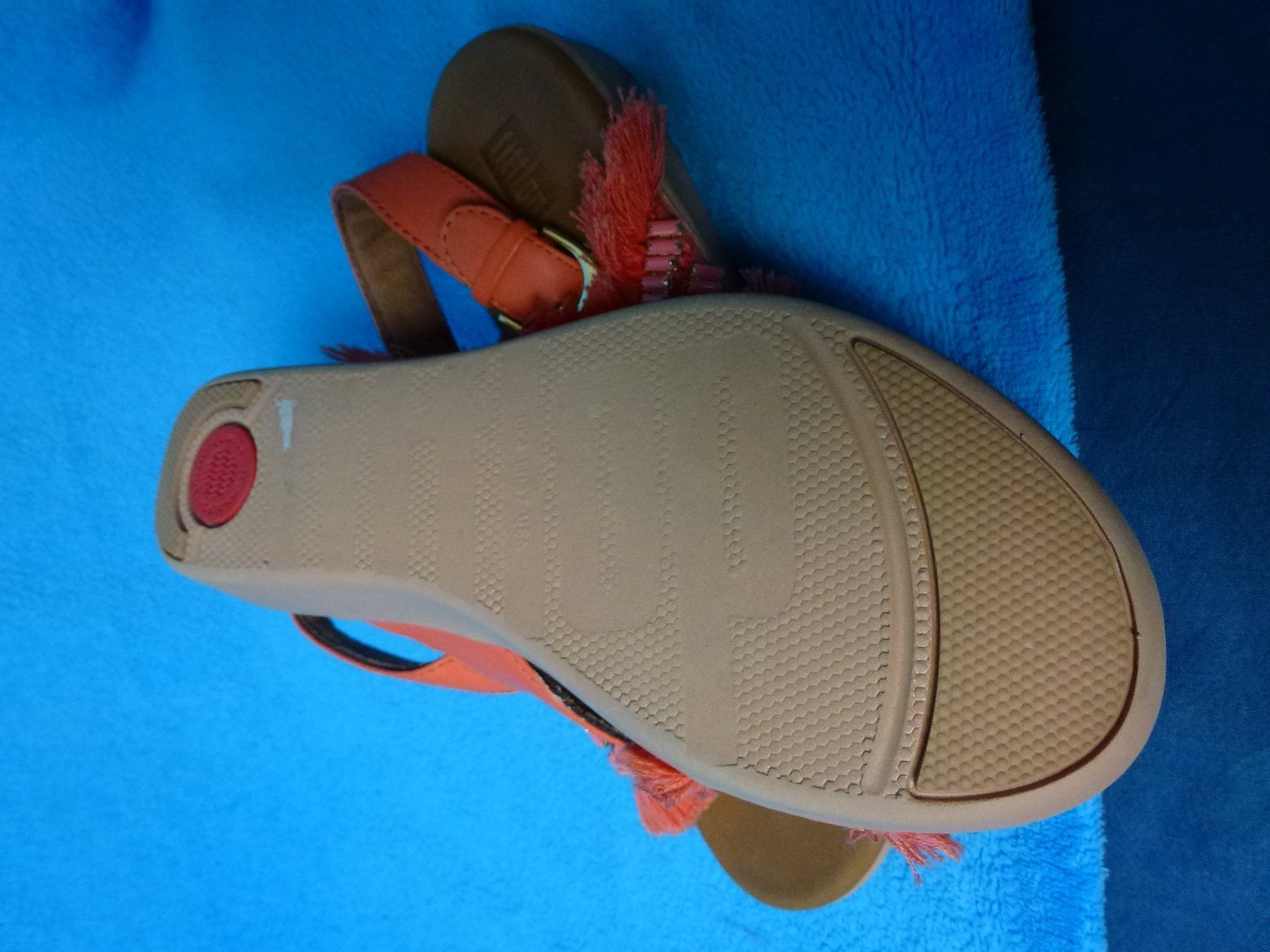 Fitflop Damenschuhe: FITFLOP SANDALEN ORANGE /NP CHF 149.- – Gebraucht aus Eschenbach SG von Lady020 3