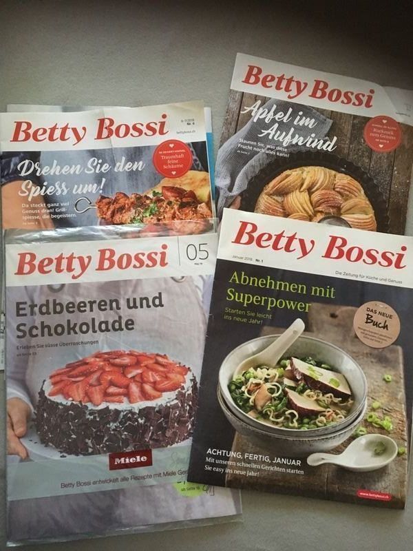 Zeitschriften & Magazine: 4 Betty Bossi Hefte – Neu (gemäss Beschreibung) aus Bergdietikon von book-4-you