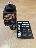 Bidon / Trinkflasche Peak Punk inklusive Sticker