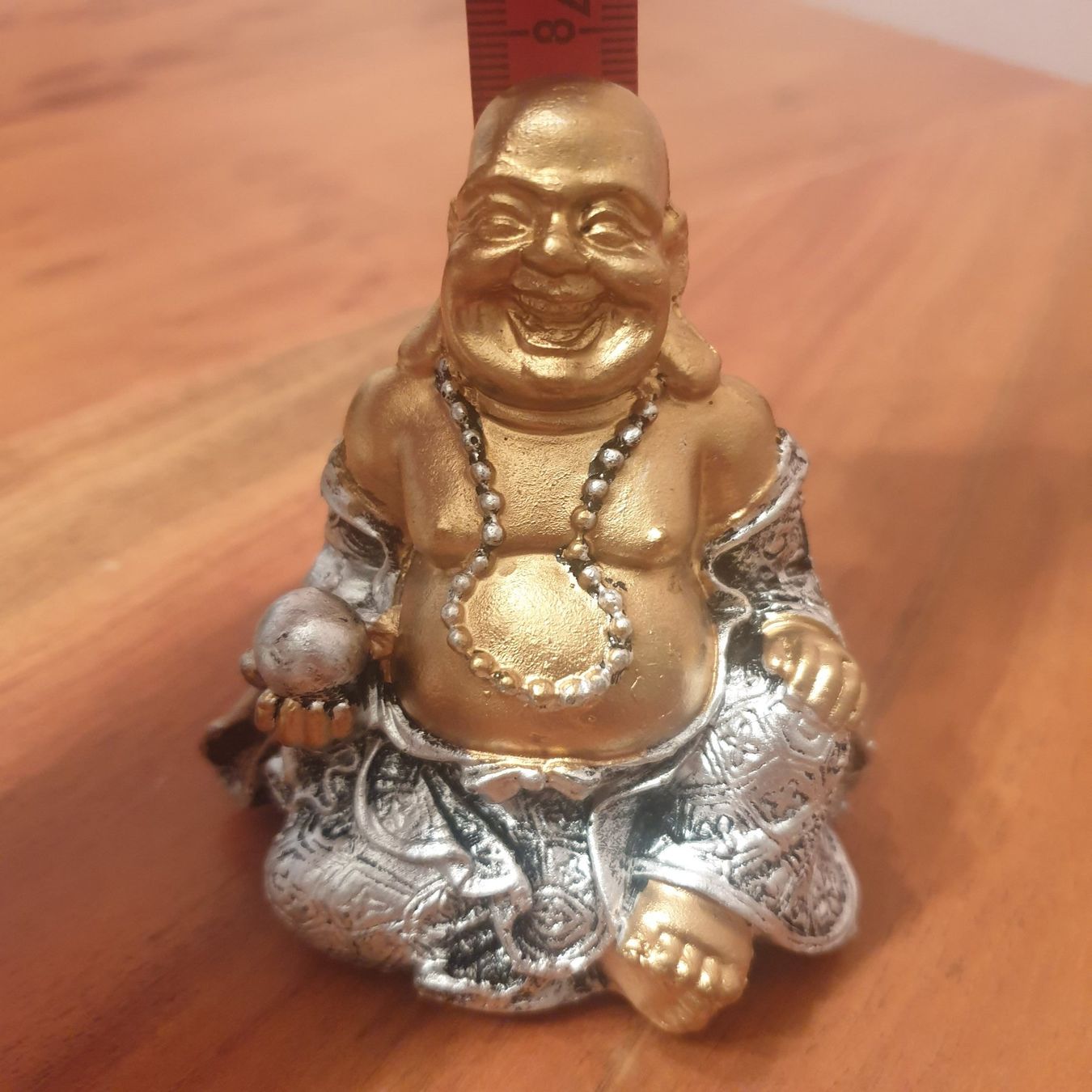 Bougeoirs: Teelichthalter "Happy Buddha", schwarz/messing – Neuf avec emballage d'origine à Neuendorf par DeSiriA 5