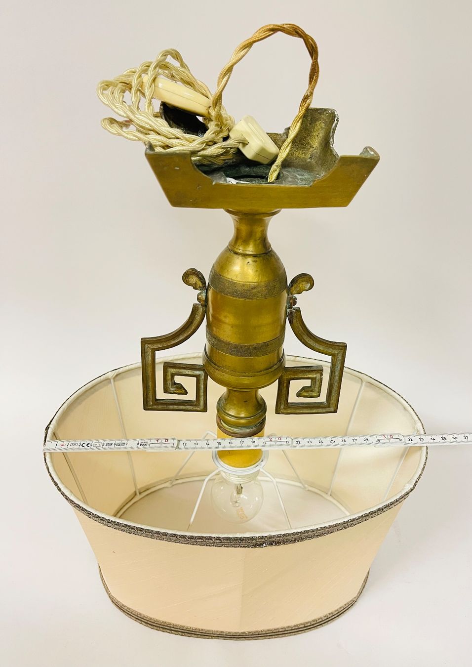 Lampade: Vintage Tischlampe aus Messing – Usato da Olten venduto da ELHANDEL 7