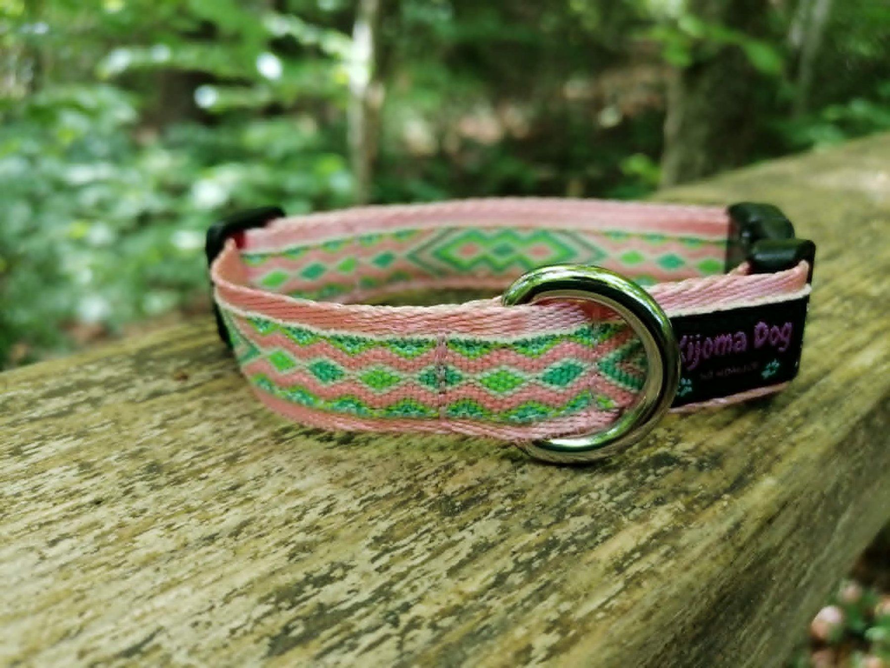 Guinzagli & Collari: Hundehalsband 2cm "Elani" handgemacht – Nuovo e nell'imballaggio originale da Grenchen venduto da KijomaDog