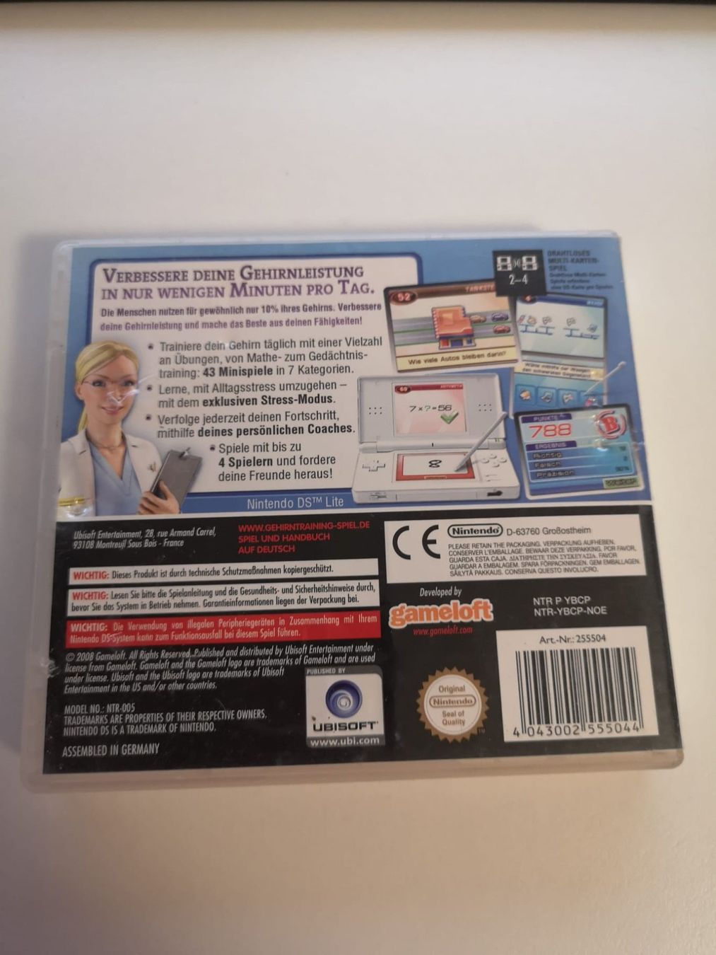 Giochi: Gehirn Training (Nintendo DS) – Usato da Herisau venduto da Seyashop1 2