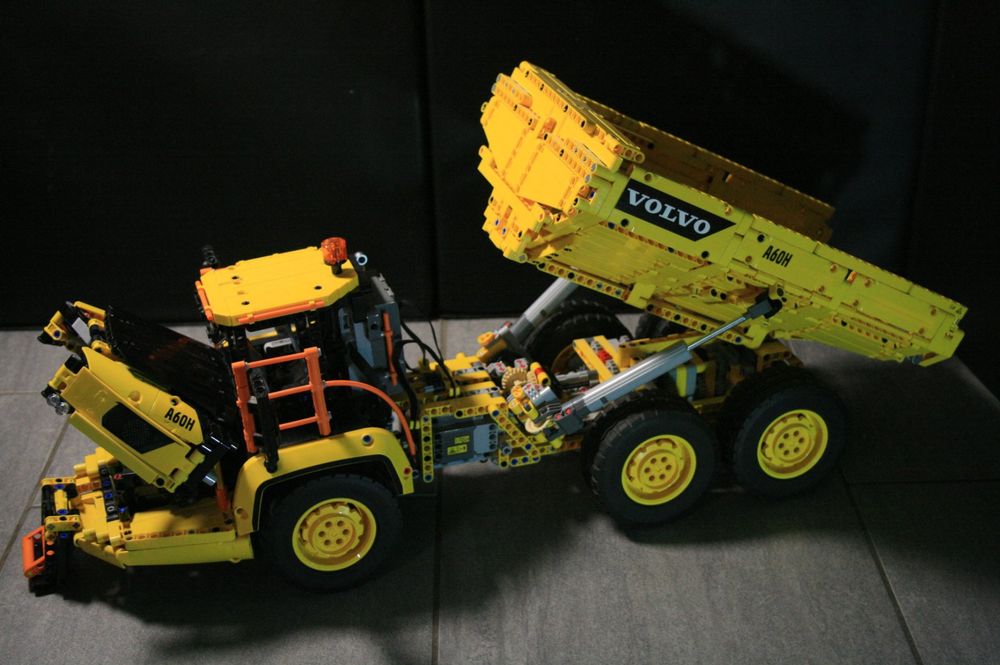 Camion Lego Technic A60h Lego Technic 42114 Le Tombereau Articulé