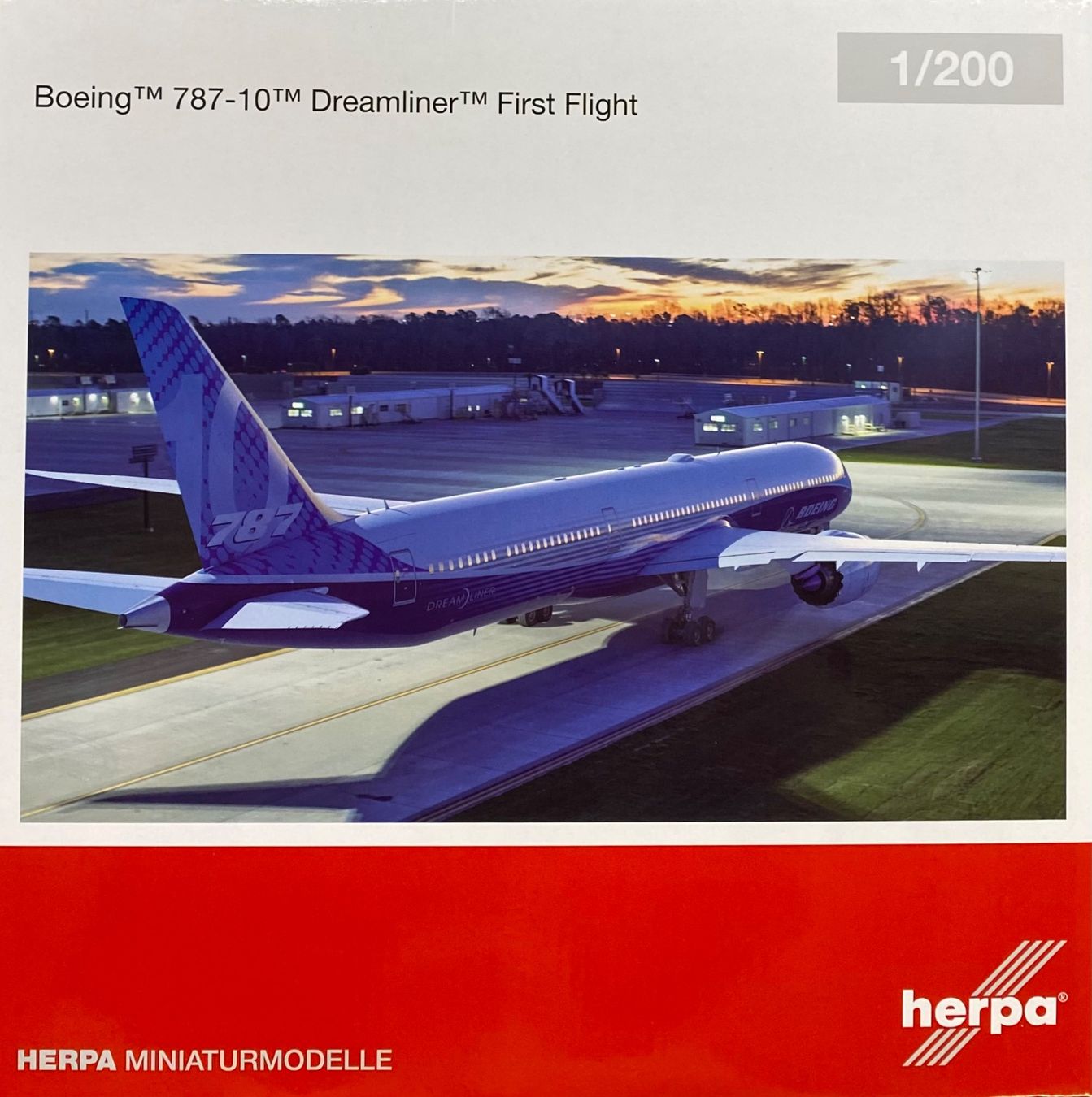 Herpa Modellbausätze & Standmodelle: Herpa Wings 559614 "Boeing 787-10 "Dreamliner" – Neu und originalverpackt aus Sursee von Toni-SpielSursee 1