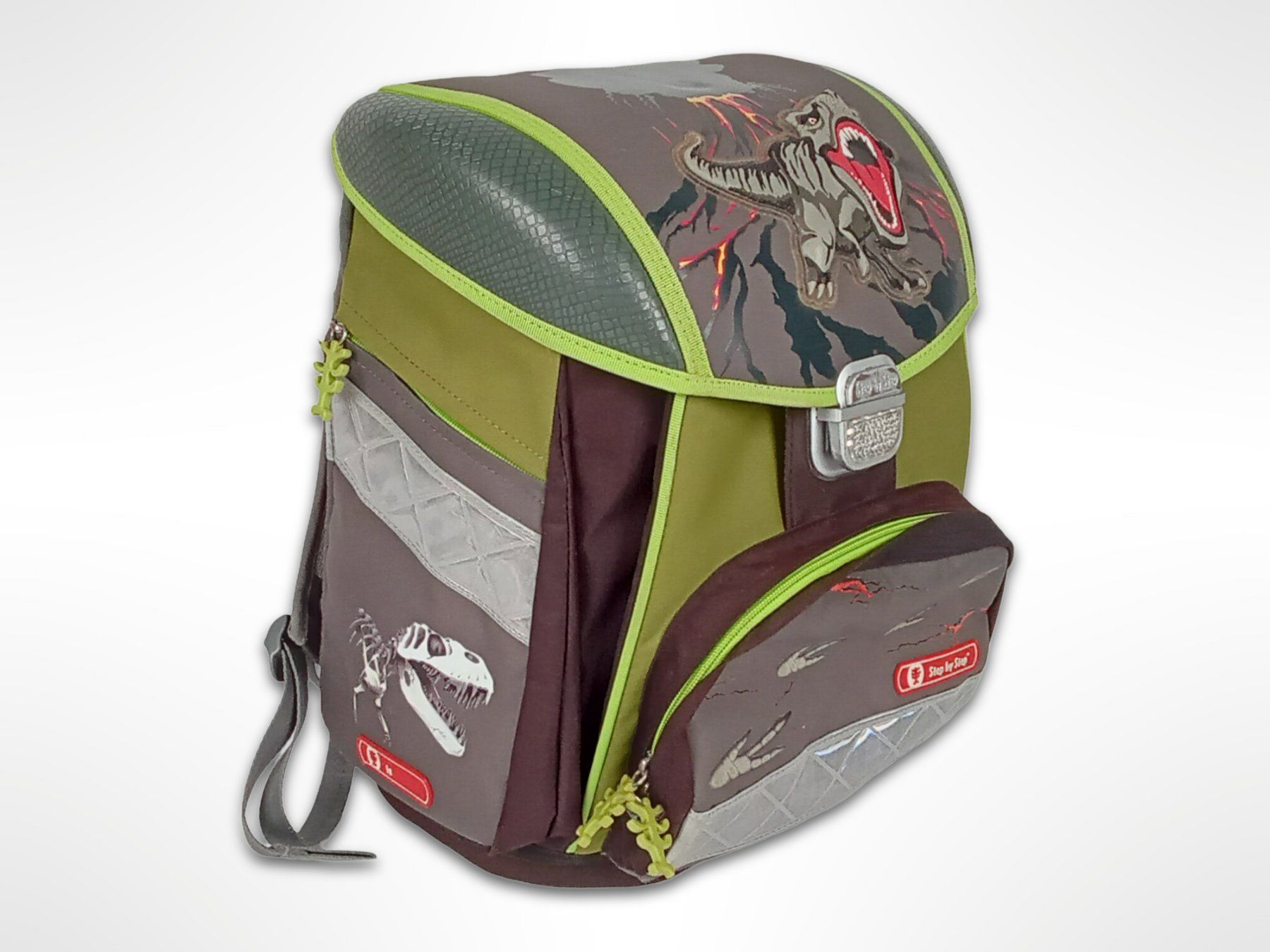 Step by Step Borse & Zaini: STEP BY STEP Dinosaurier Schulranzen-Set – Usato da Suhr venduto da Restwert_Suhr 2