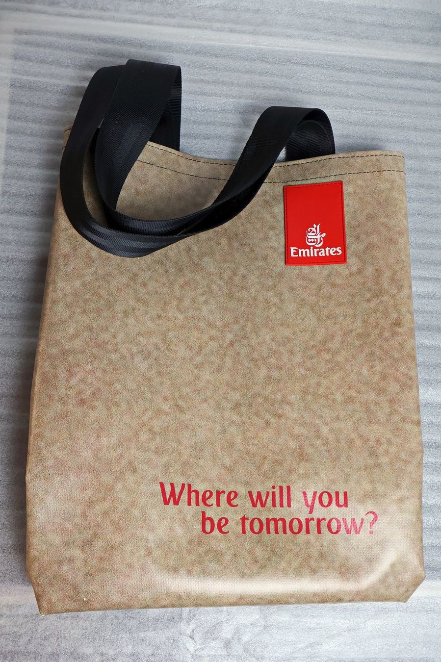 Borse: Emirates - Tasche aus Werbeblache - SELTEN – Nuovo (secondo la descrizione) da Zürich venduto da Berrycruzer