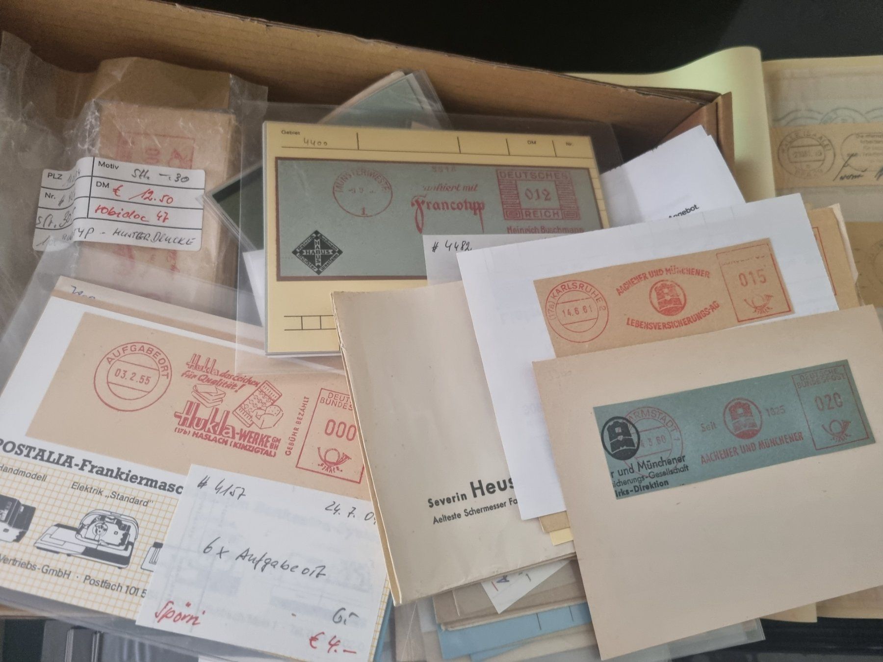 Tous les timbres: Posten mit xxxx Belege " Postautomation" – D'occasion à Gümligen par Geniusbuy 5