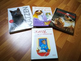 Katzenbücherset  4 - Teilig