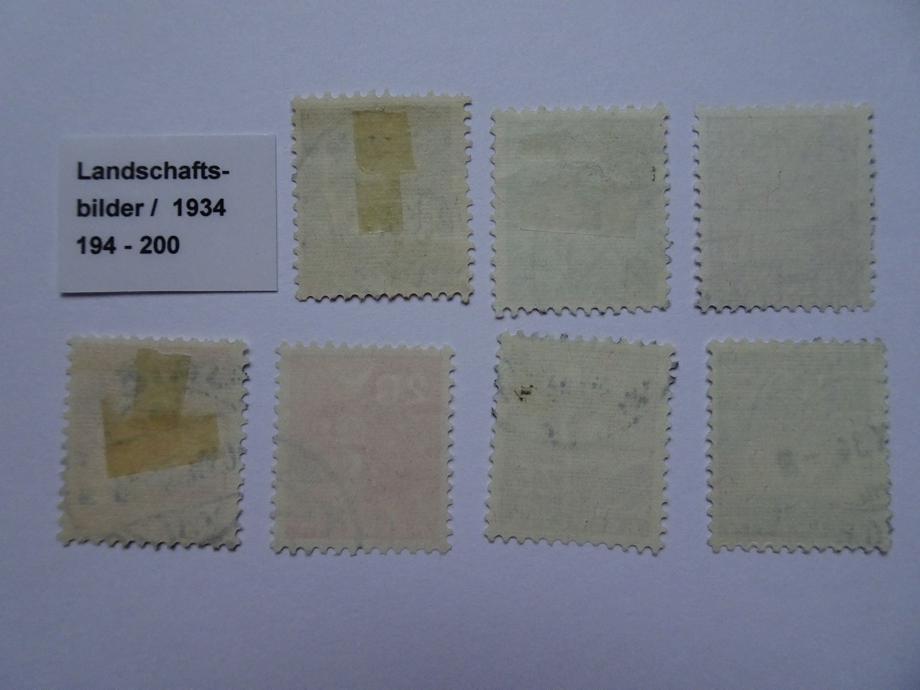 Tous les timbres: 1936 – D'occasion à Aadorf par Chnorli-Furz 1