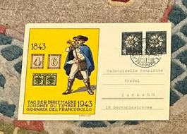1 Pro Juventute  1943 Friburg